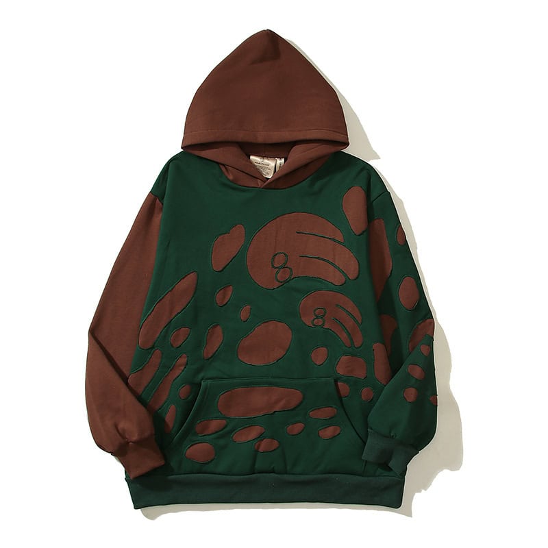 Embroidery streetwear Graphic hoodies