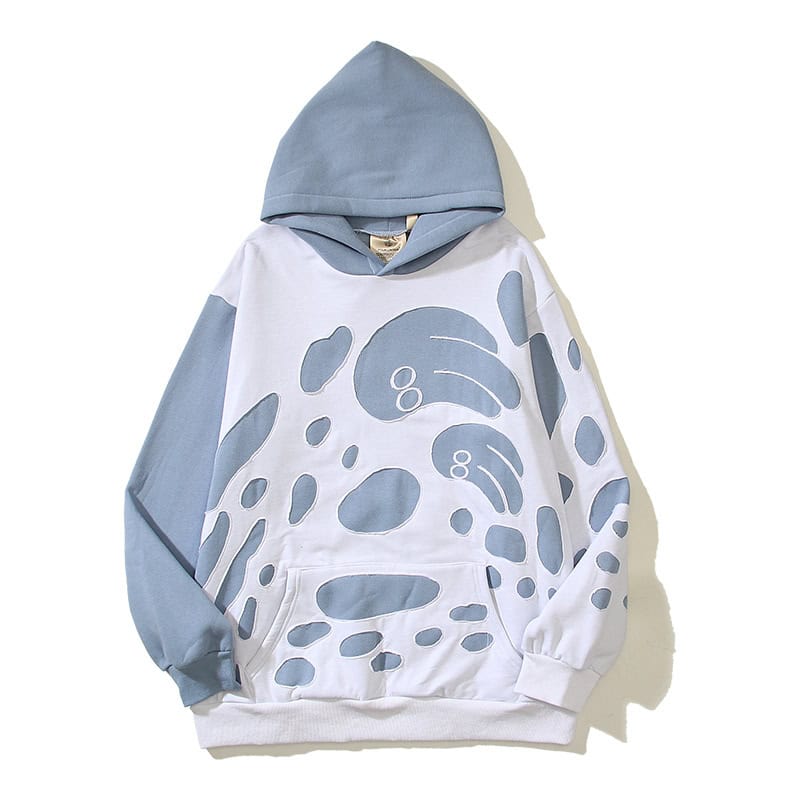 Embroidery streetwear Graphic hoodies