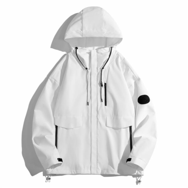 High quality fashionable Plain color waterproof jacket