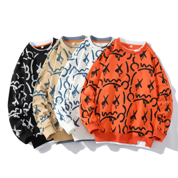 front and back Graphic Heavy hoodies