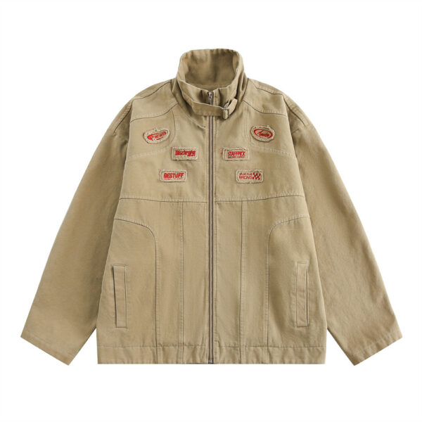 Embroidery fashionable jean jacket