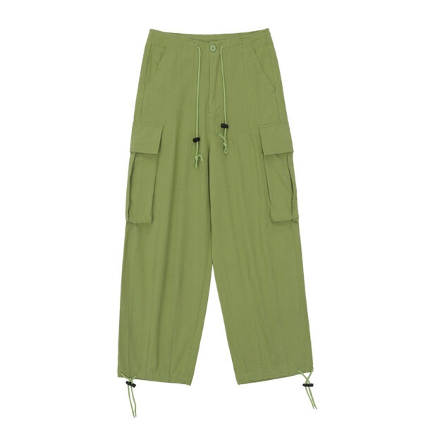 streetwear Plain colour cargo pants