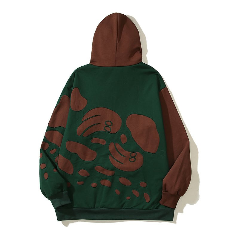 Embroidery streetwear Graphic hoodies