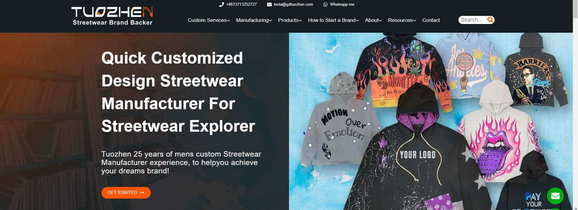 TuoZhen-apparel industry