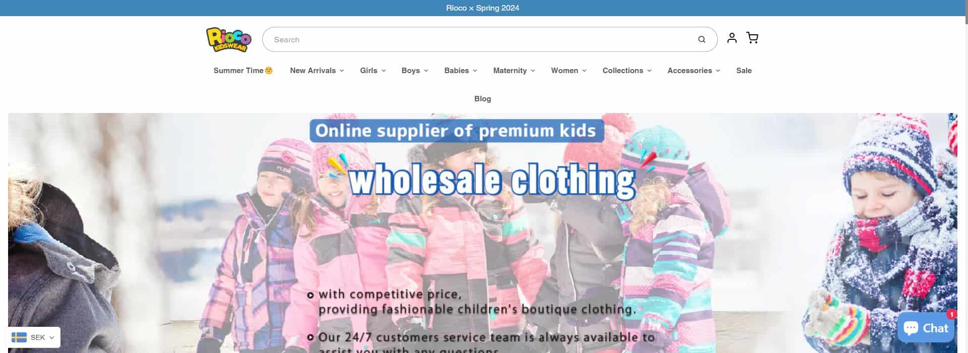 Rioco Kidswear-high quality plus size clothing vendors