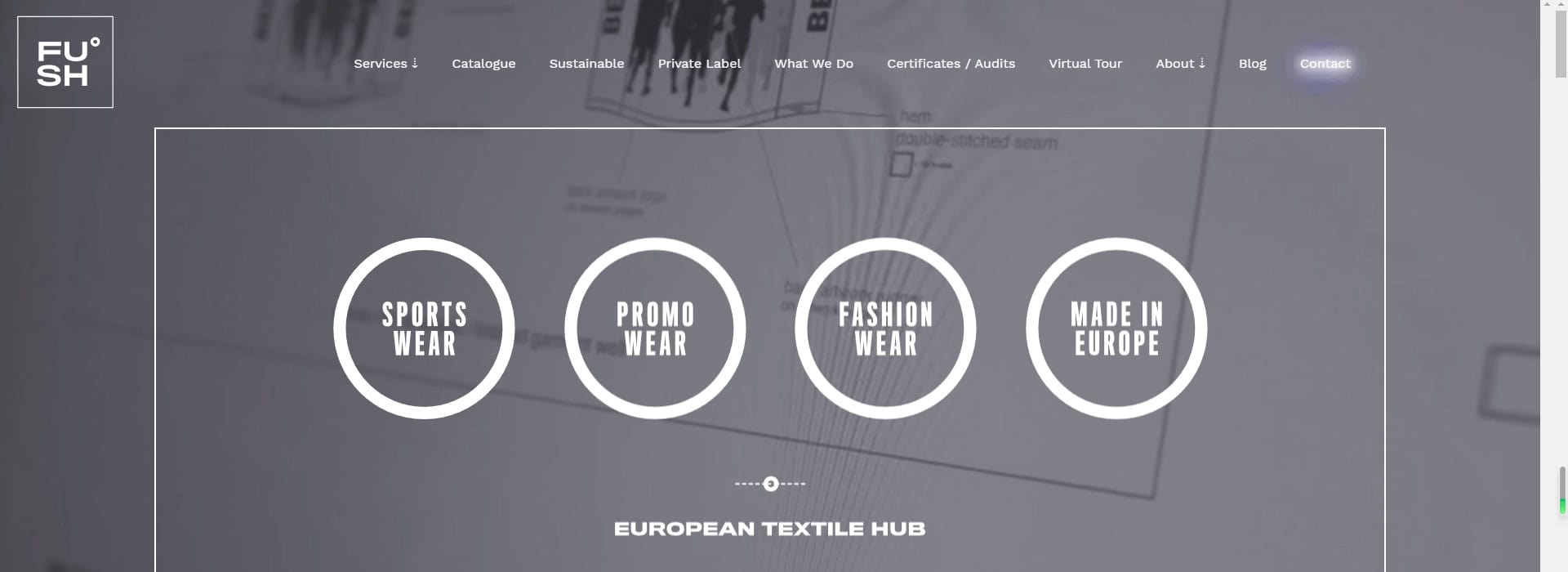 FUSH˚-private label clothing manufacturers
