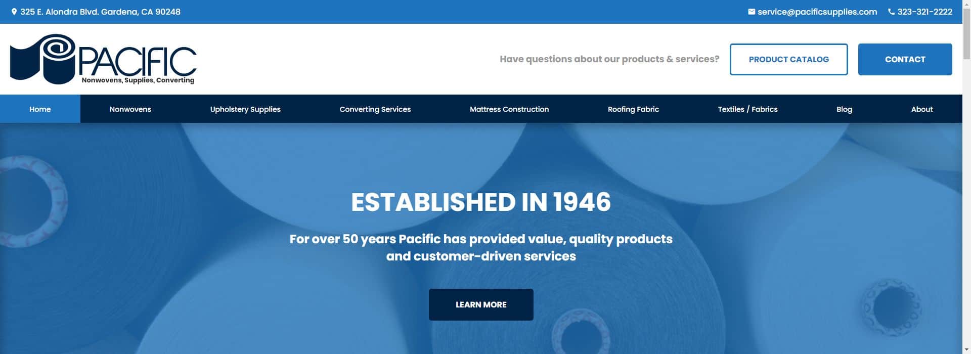 Pacific Supplies-textile mills los angeles