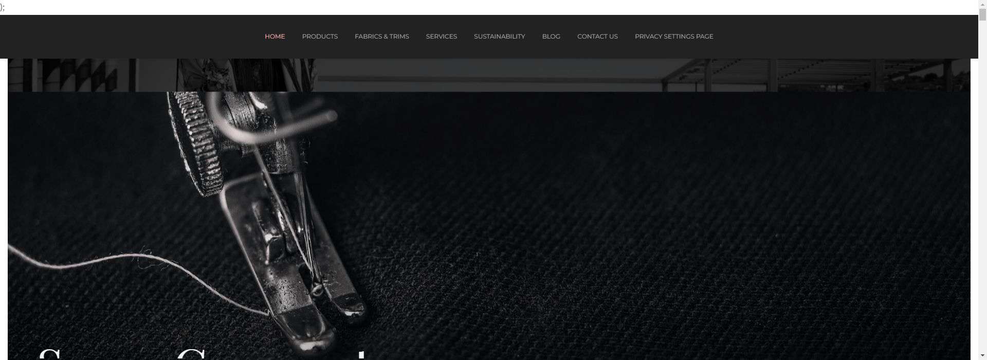 Savvy Garments-factory clothes
