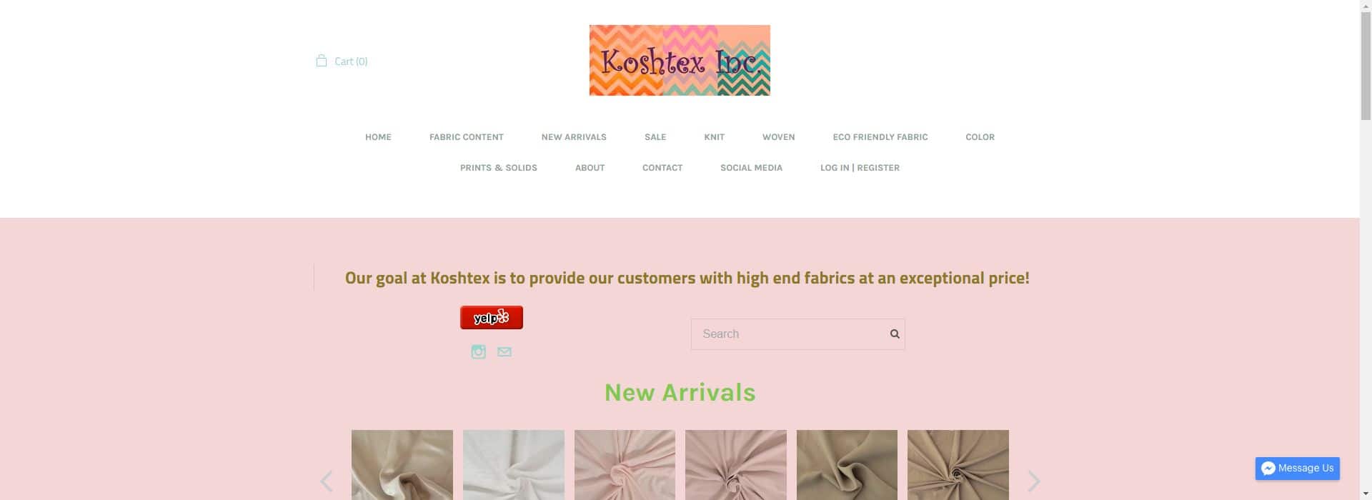 Koshtex-textile companies in los angeles