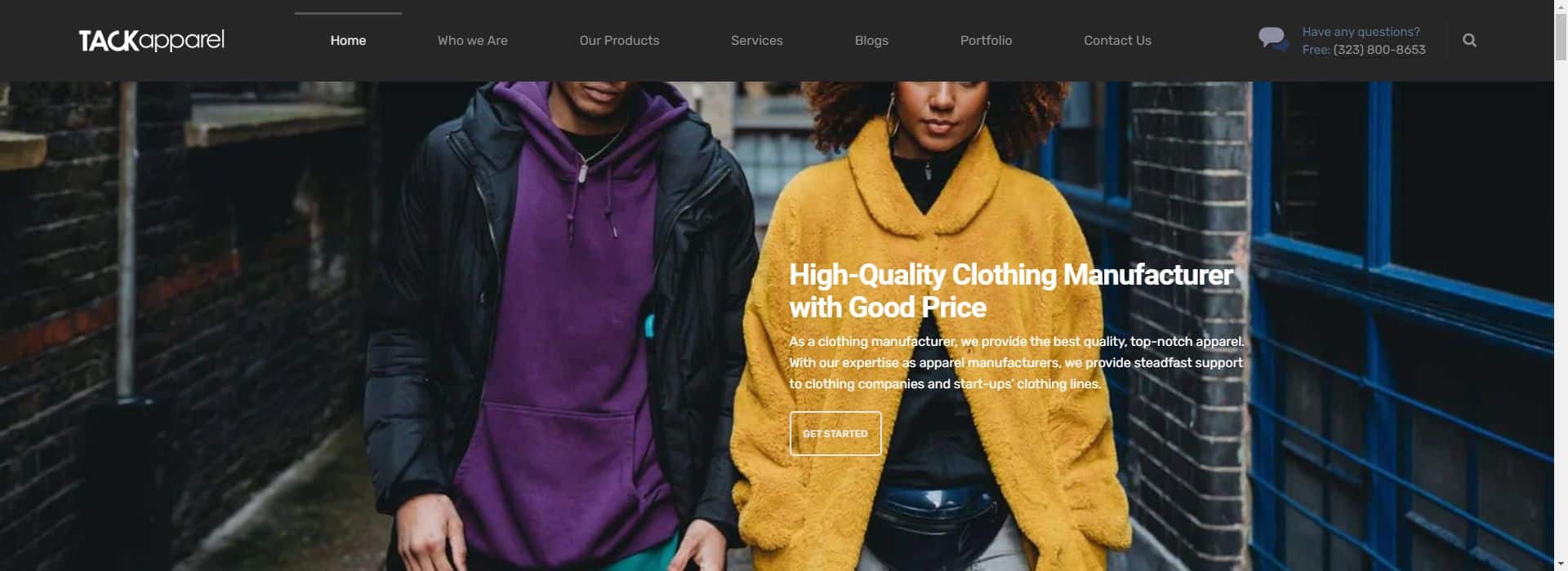 Tack Apparel-wholesale clothing manufacturers
