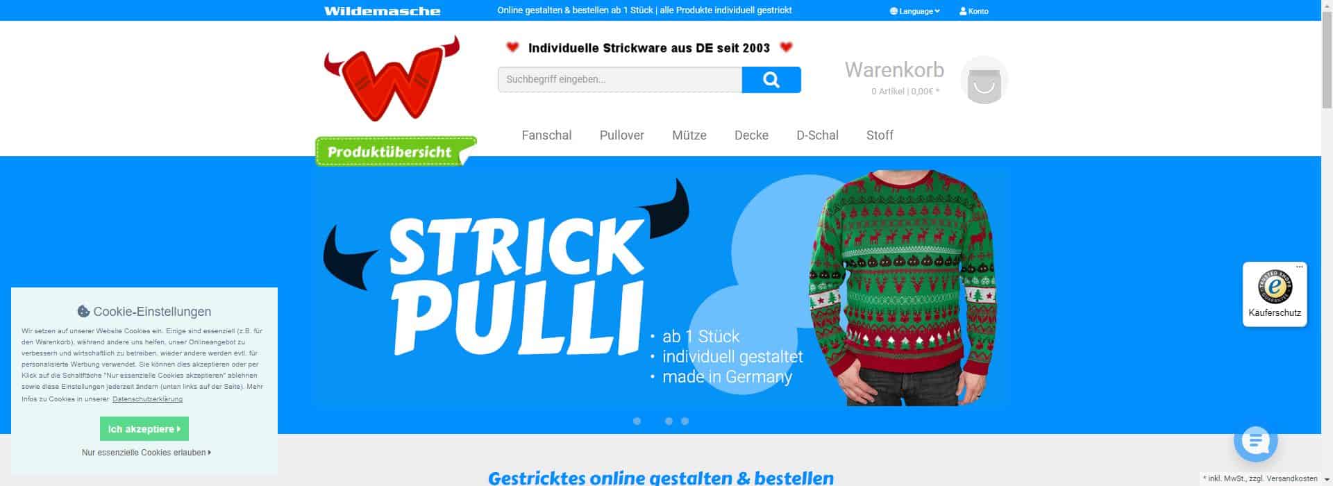 Wildemasche-sweater manufacturers