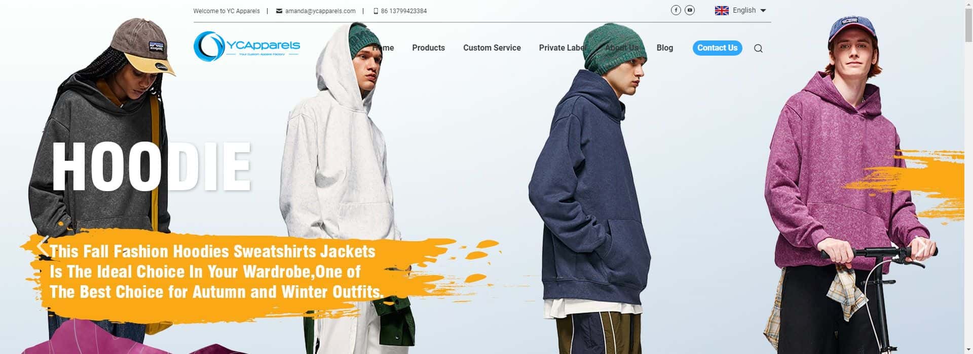 YC Apparels-hoodie suppliers