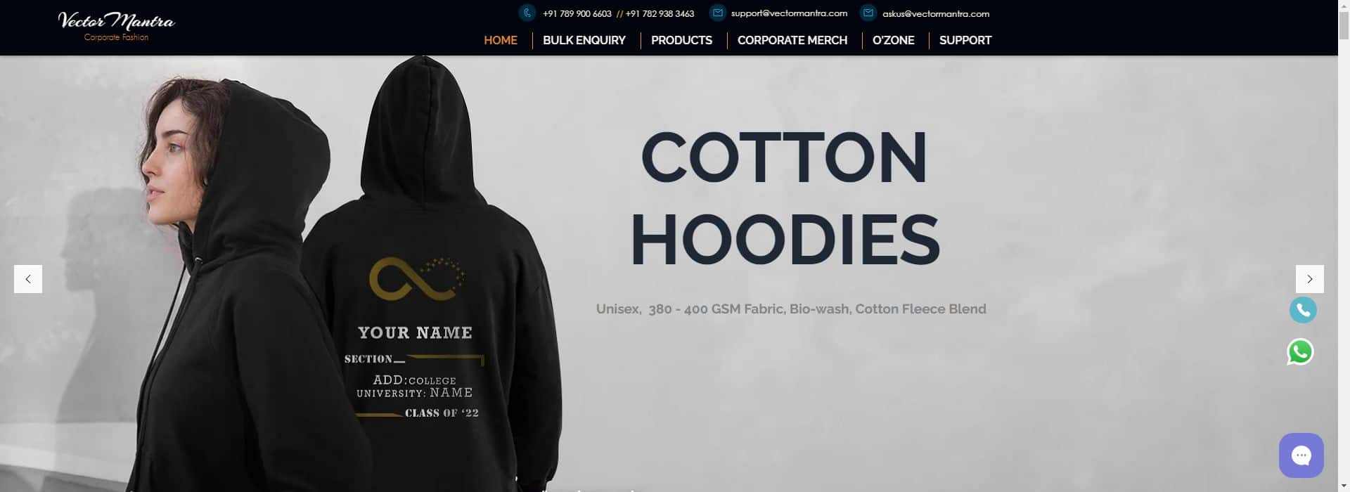 Vector Mantra-hoodie vendors