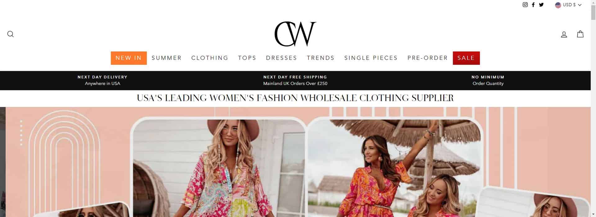 Catwalk Wholesale-vendors for clothing