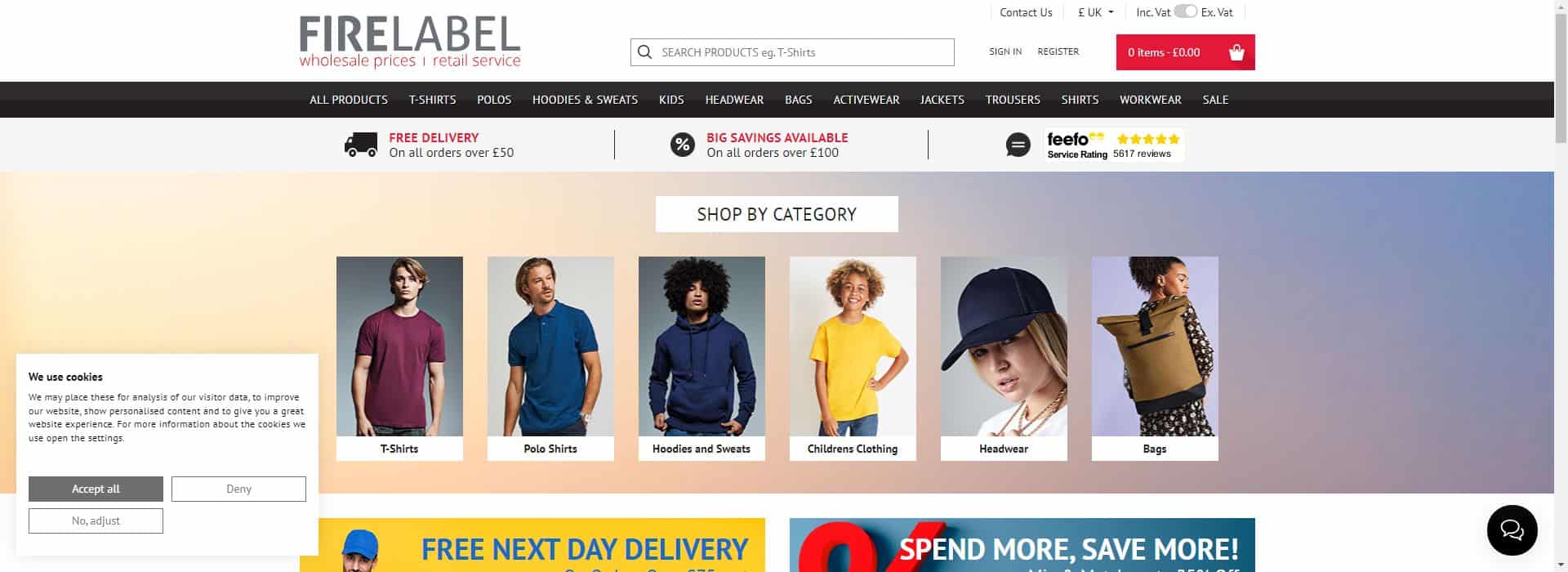 Fire Label-garments manufacturers