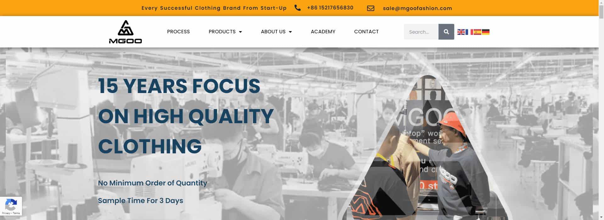 MGOO Fashion-the best clothing manufacturers