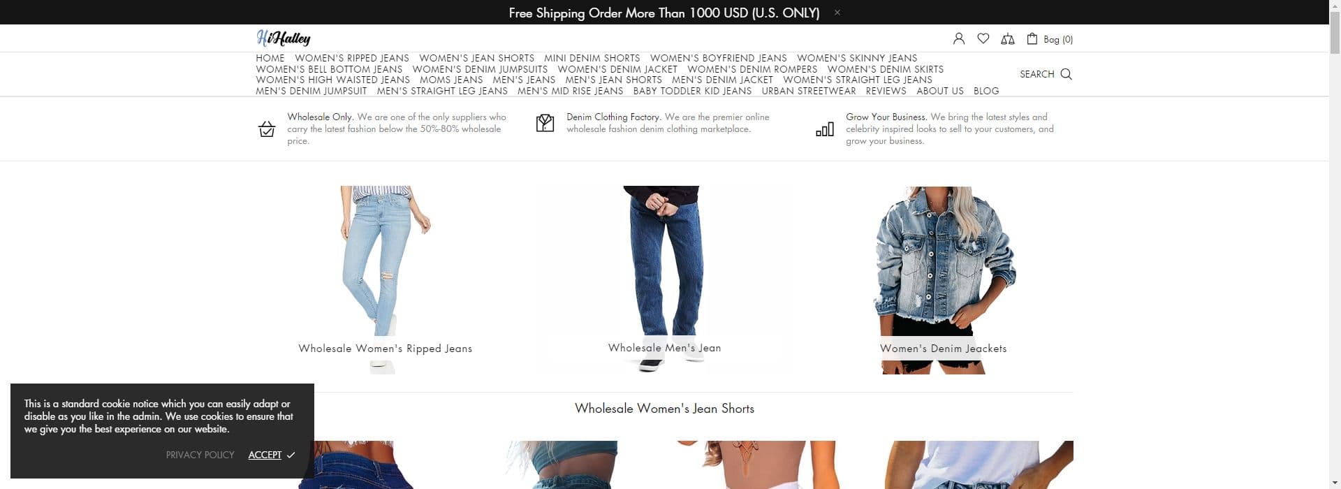 HiHalley-good clothing vendors