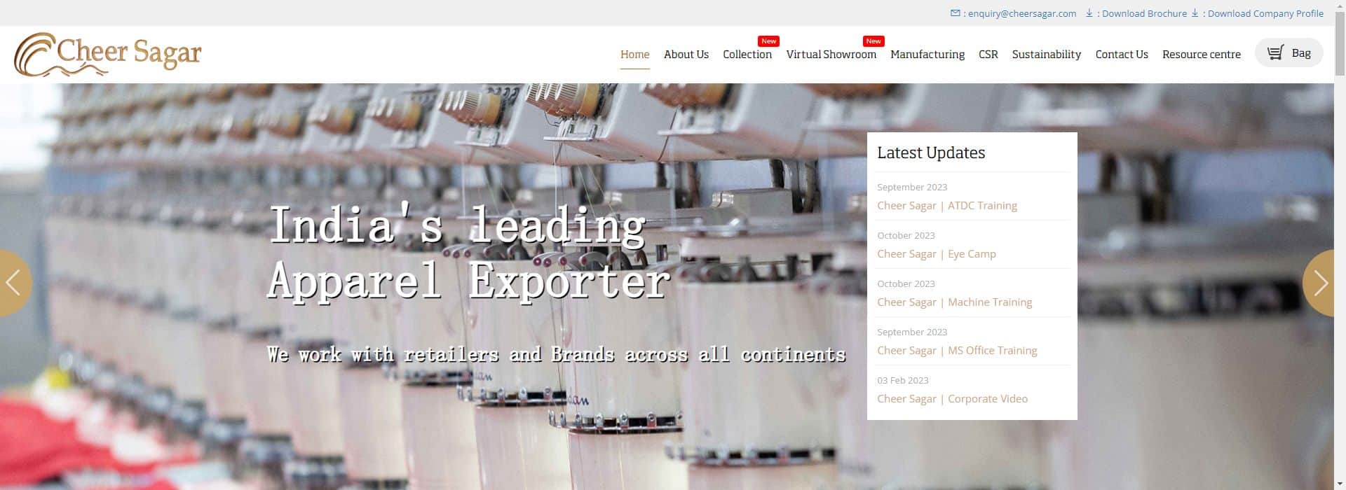 Cheer Sagar-garment manufacturer