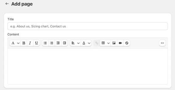 create a clothing website
