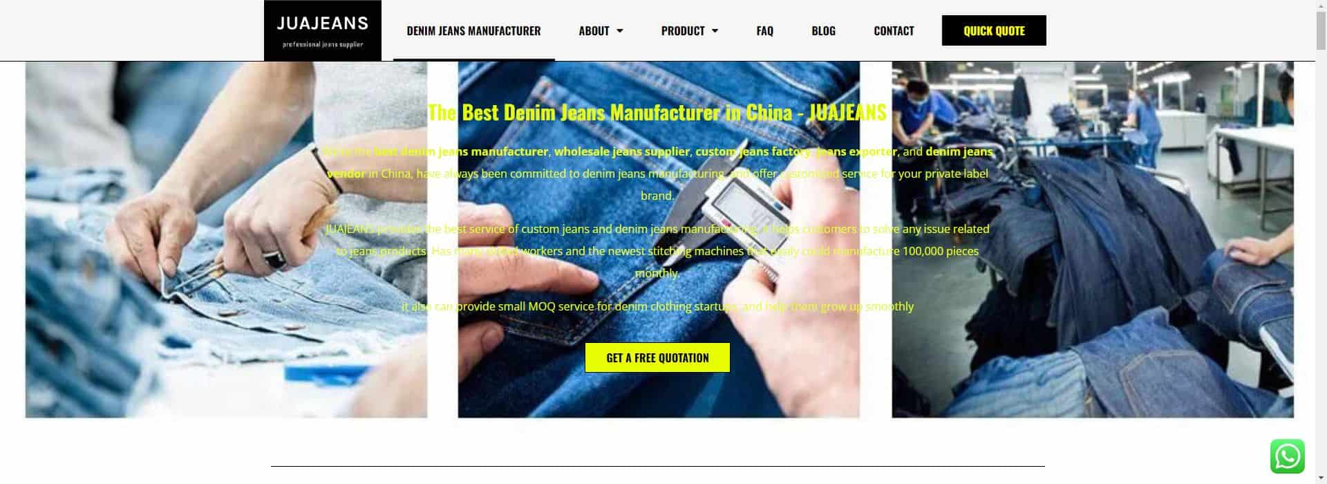 JUAJEANS-custom sweater manufacturers