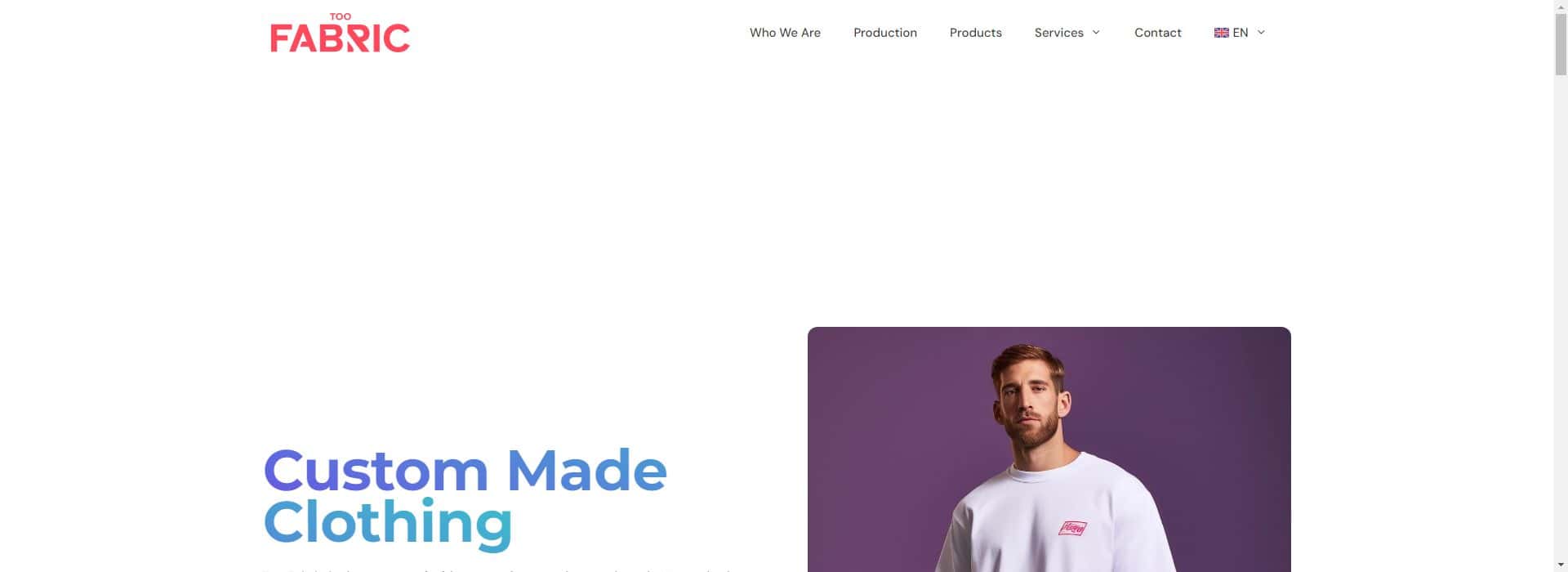 TooFabric-t shirt vendors