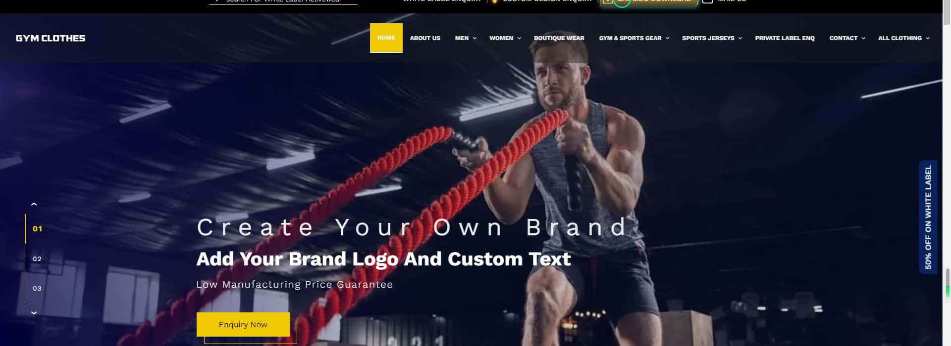 Gym Clothes-clothes vendors
