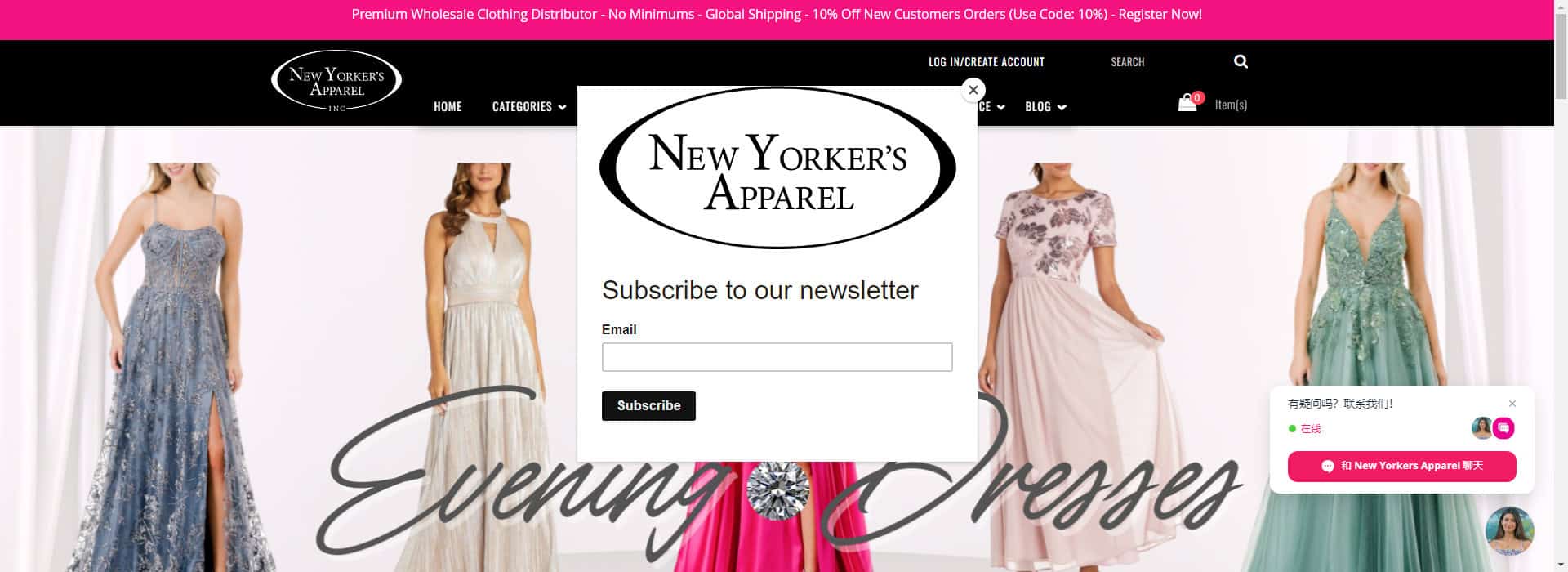 New Yorker’s Apparel-streetwear distributors