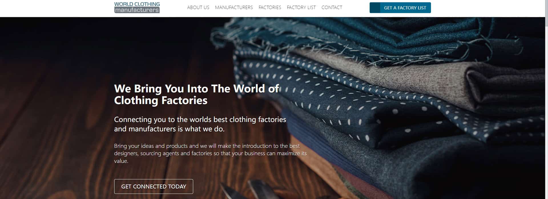 World Clothing Manufacturers-garment manufacturers