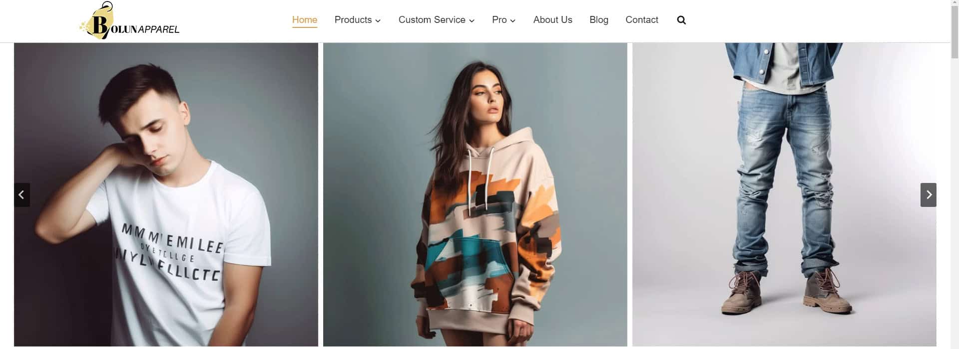 Bolun Apparel-retail clothing industry