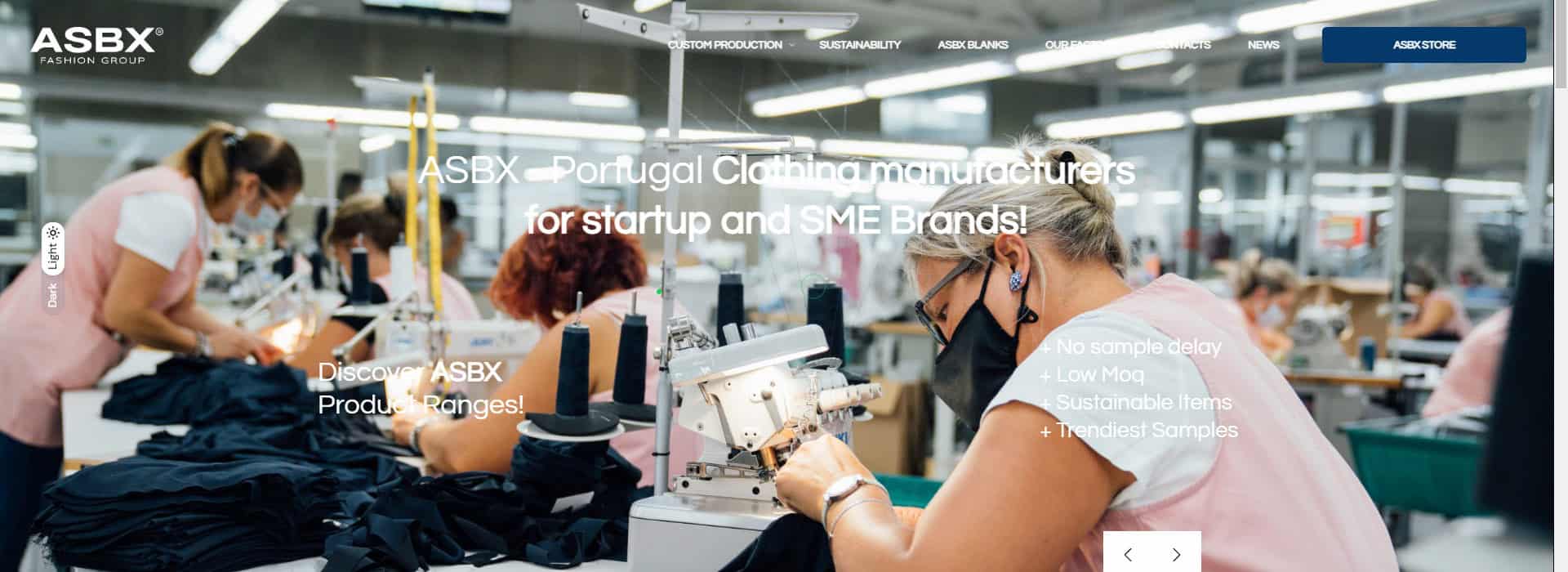 ASBX-t shirt garment manufacturers