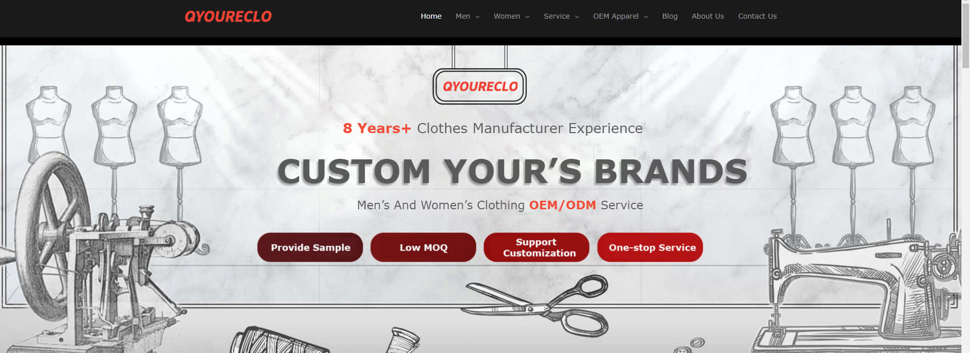 QYOURec-apparel industry