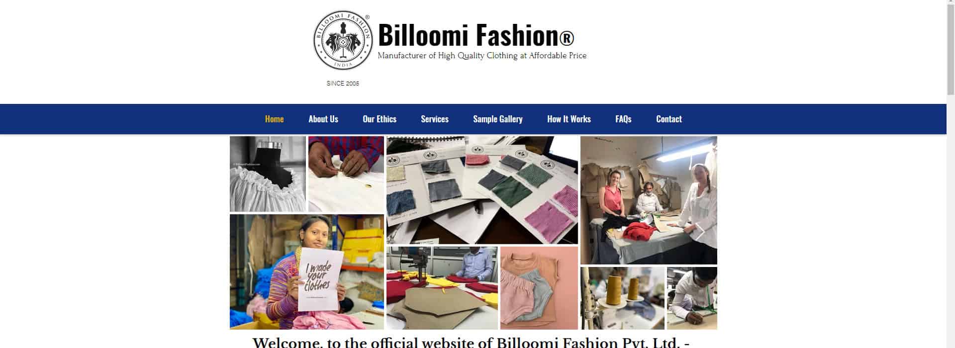 Billoomi Fashion-organic cotton clothing manufacturers