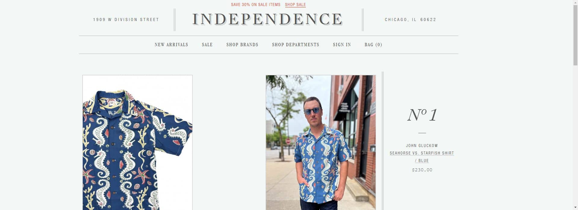 Independence-best american clothes shops
