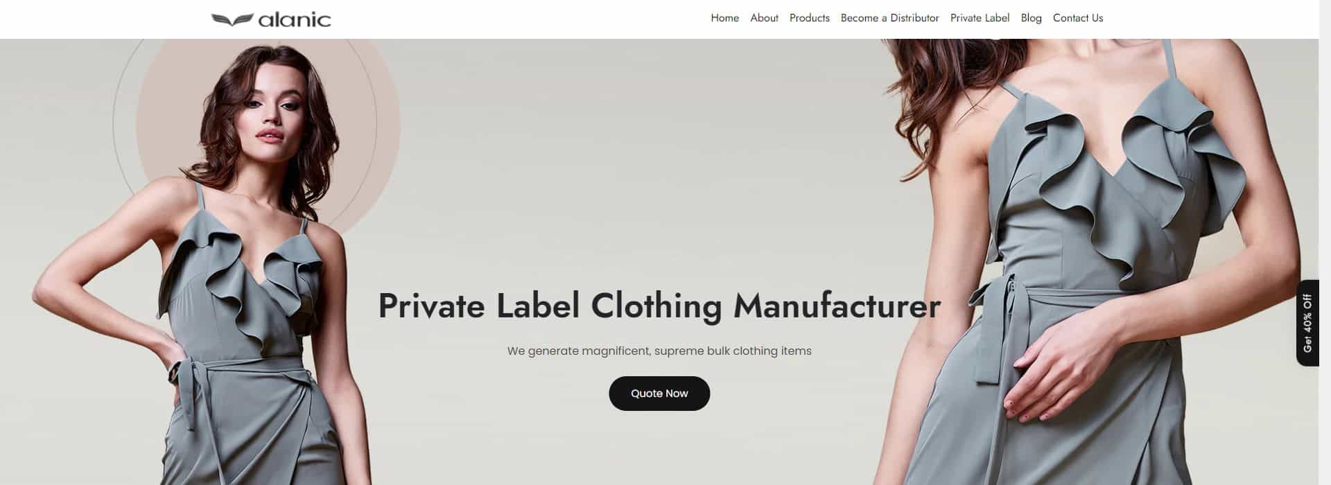 Alanic Global-clothing vendors to start a business