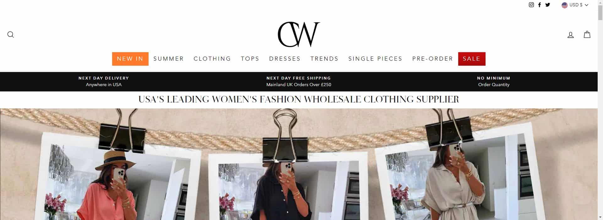 Catwalk Wholesale-online clothing vendors