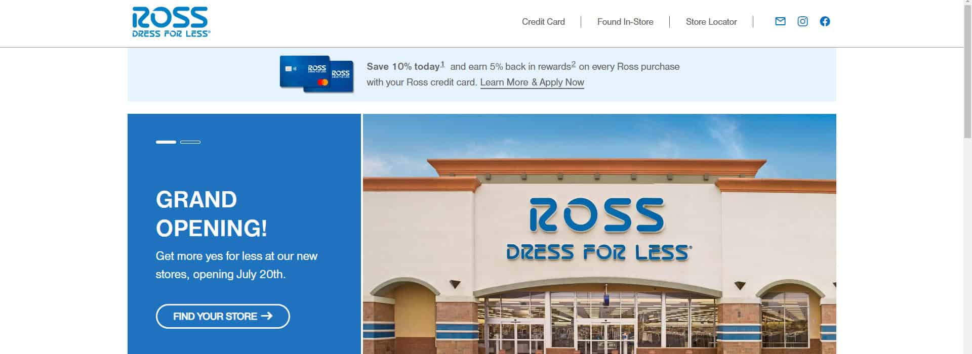 Ross Stores-clothing in usa