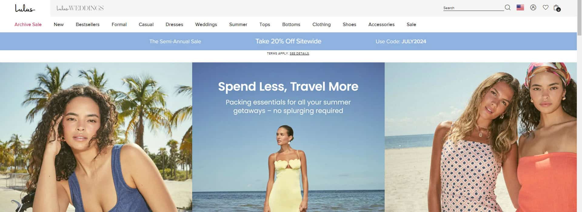 Lulus-clothing store in america