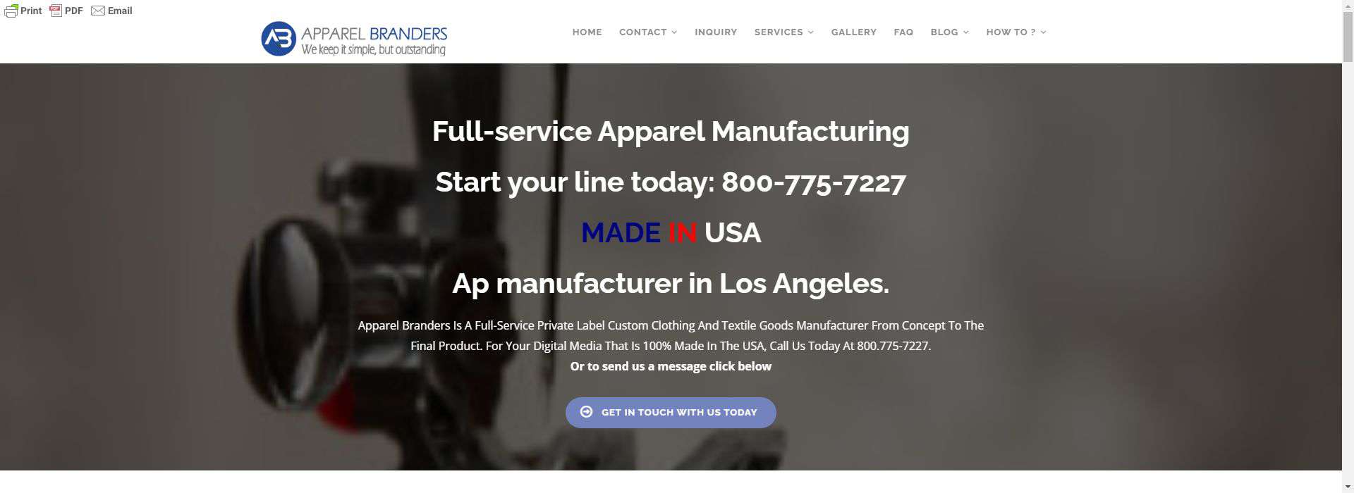 Apparel Branders-local clothing manufacturers near me