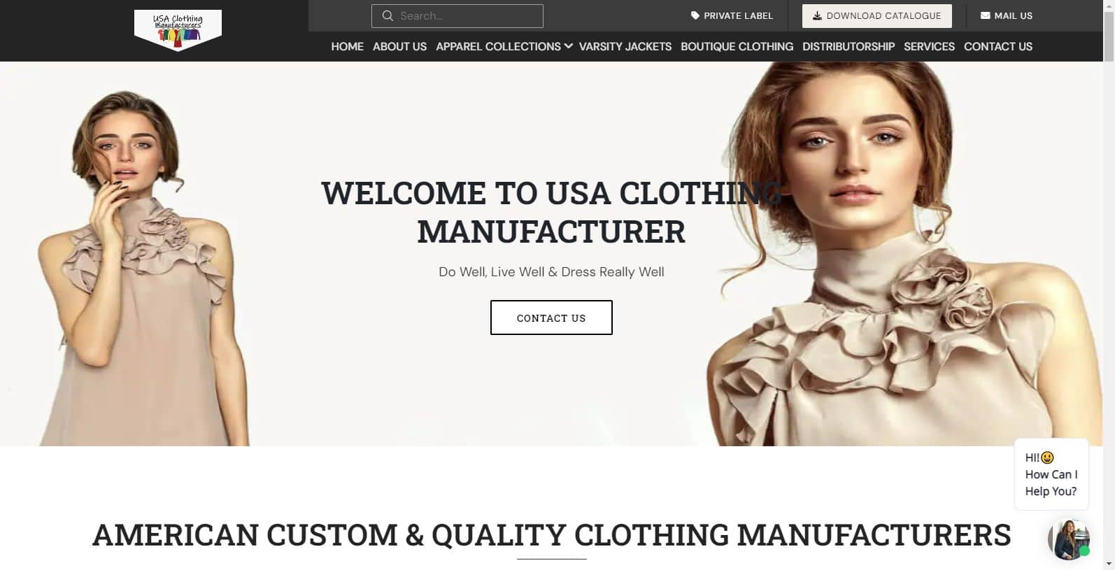 USA Clothing Manufacturers-t shirts factory