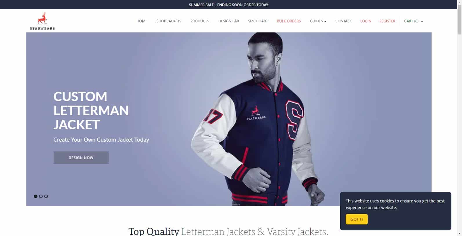 Stagwears-varsity jacket vendors