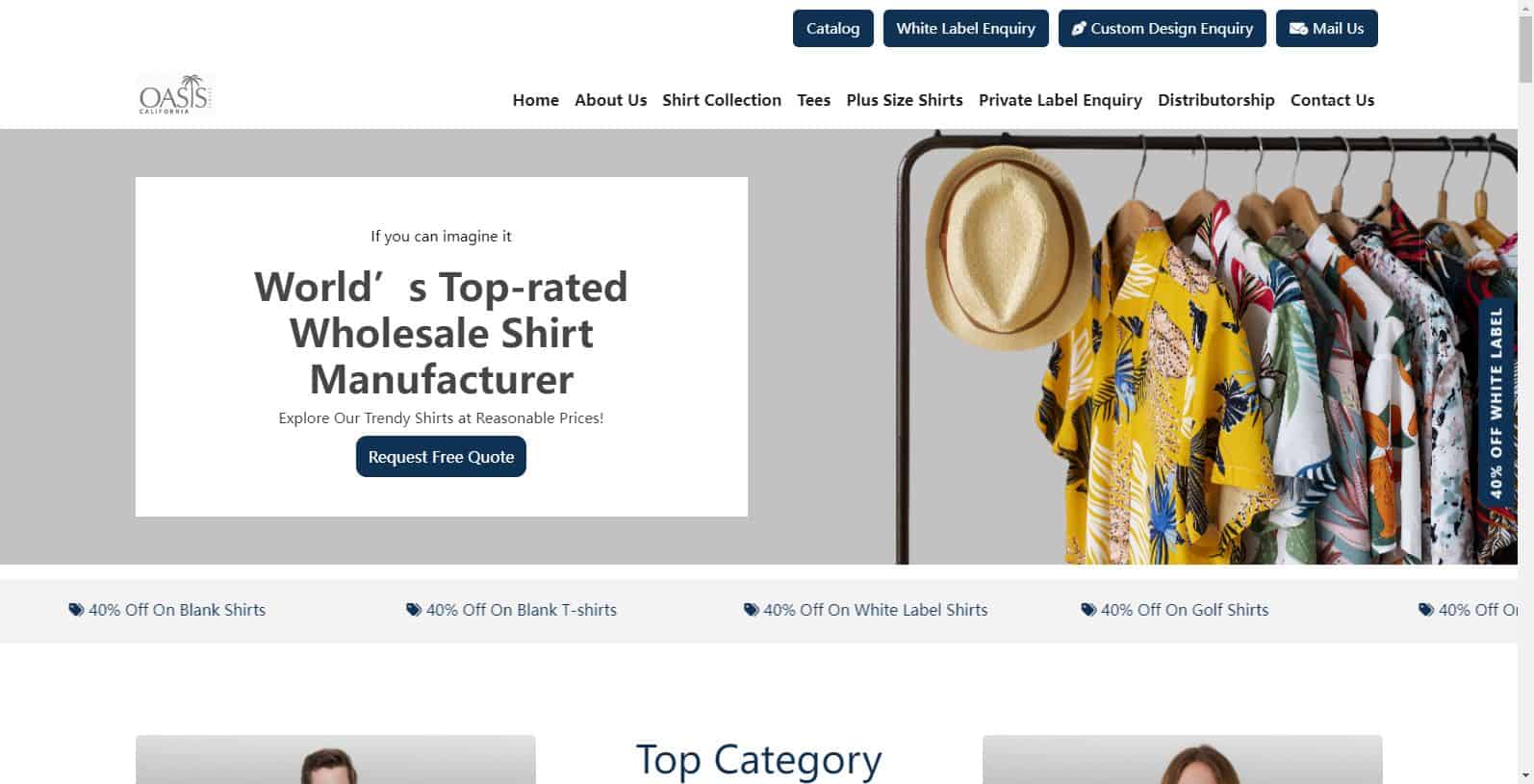 Oasis Shirts-t shirts factory
