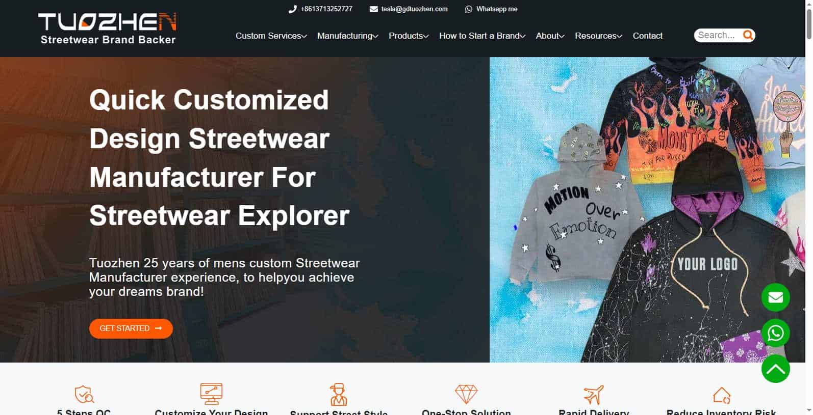 TUOZHEN-manufacturing clothes