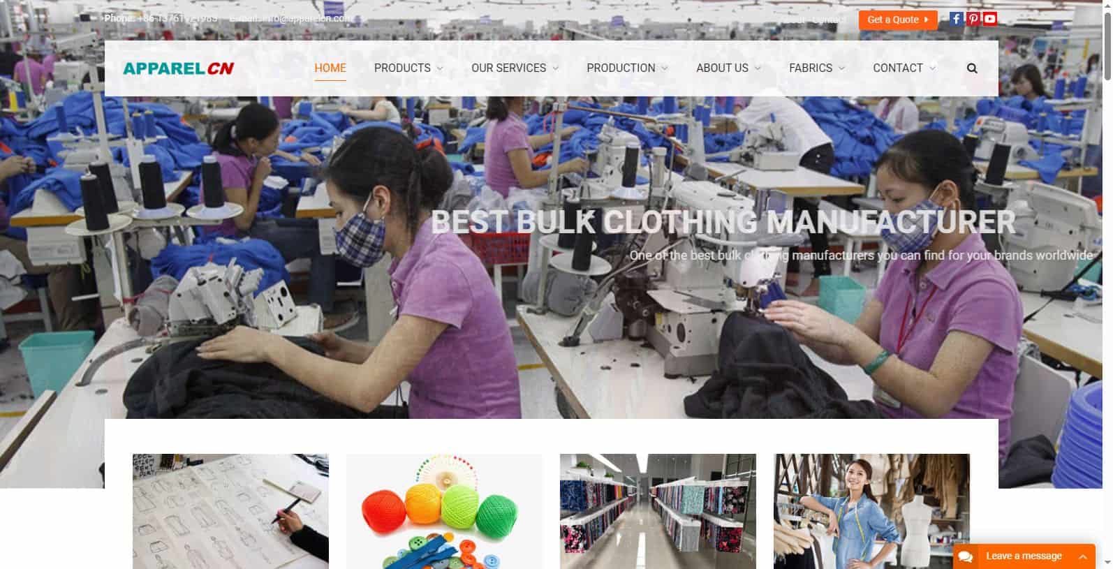 ApparelCN-custom apparel manufacturers
