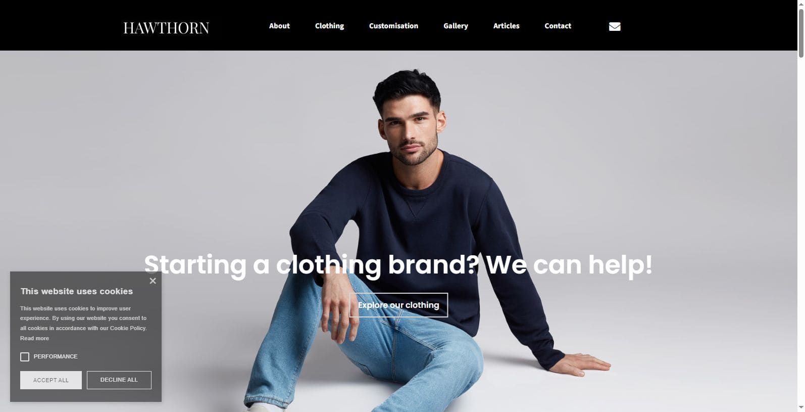 Hawthorn-streetwear manufacturer los angeles