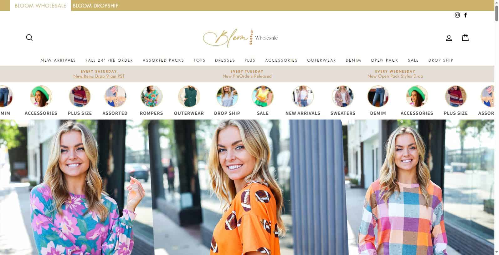 Bloom Wholesale-bulk clothing vendors