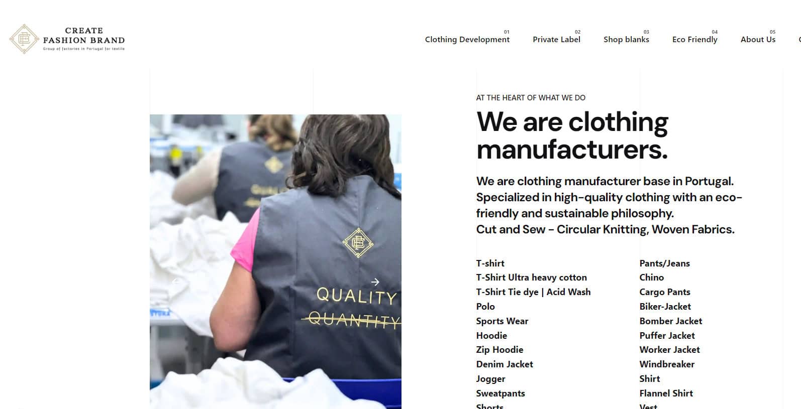 Create Fashion Brand-sweatpants manufacturers usa
