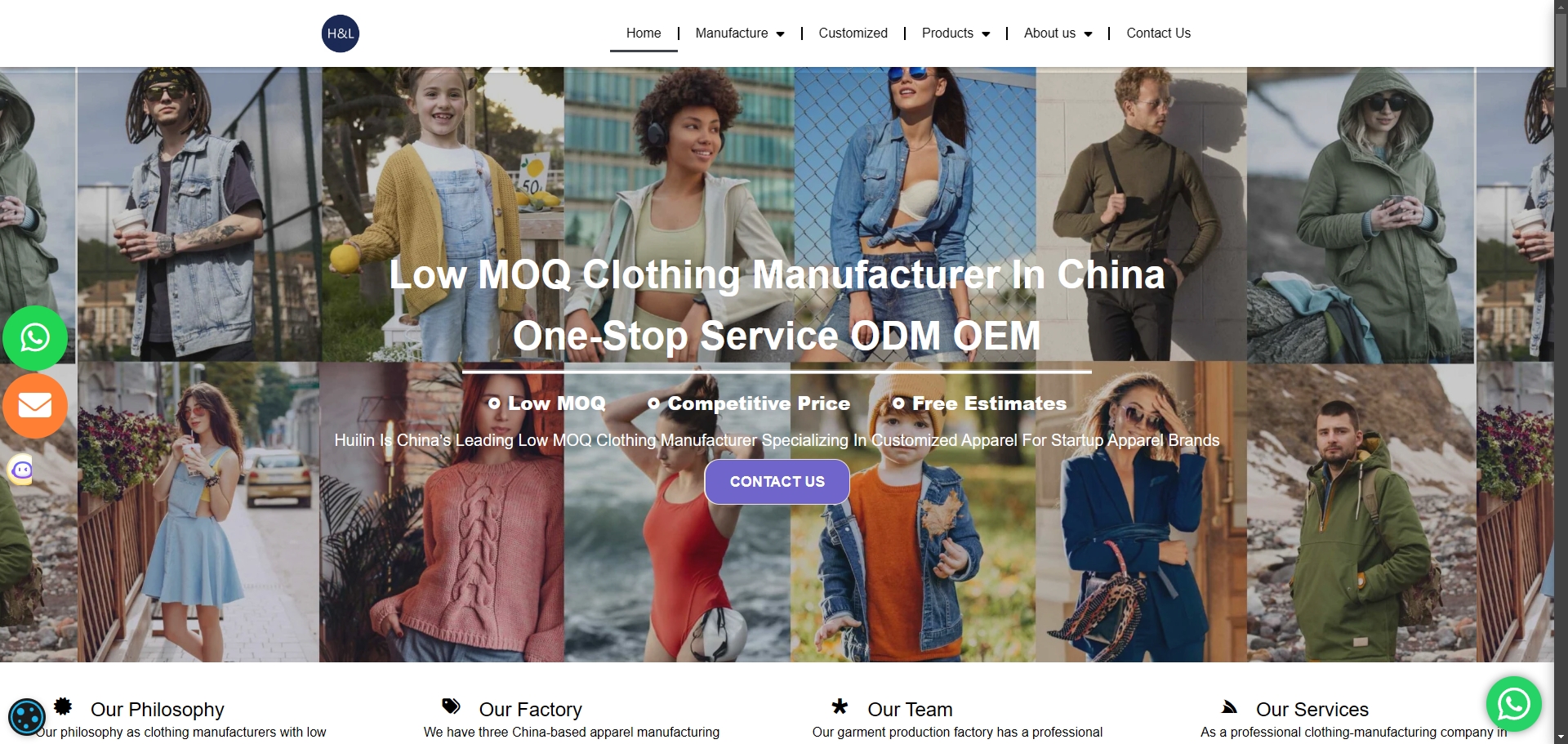 Huilin Fashion：China's most professional low-MOQ clothing manufacturer