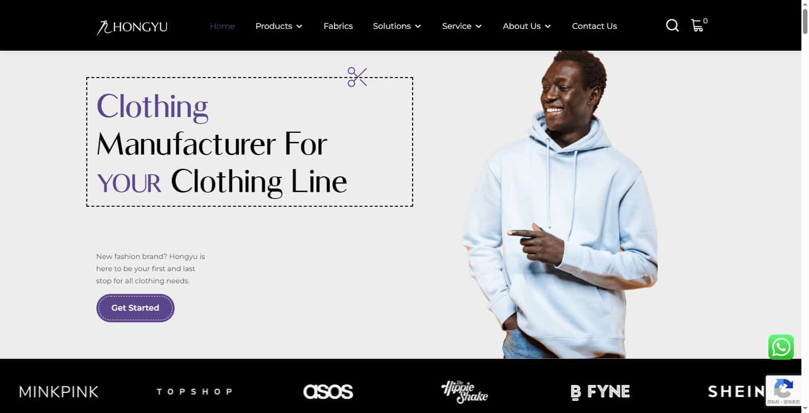 Hongyu Apparel-pants manufacturer