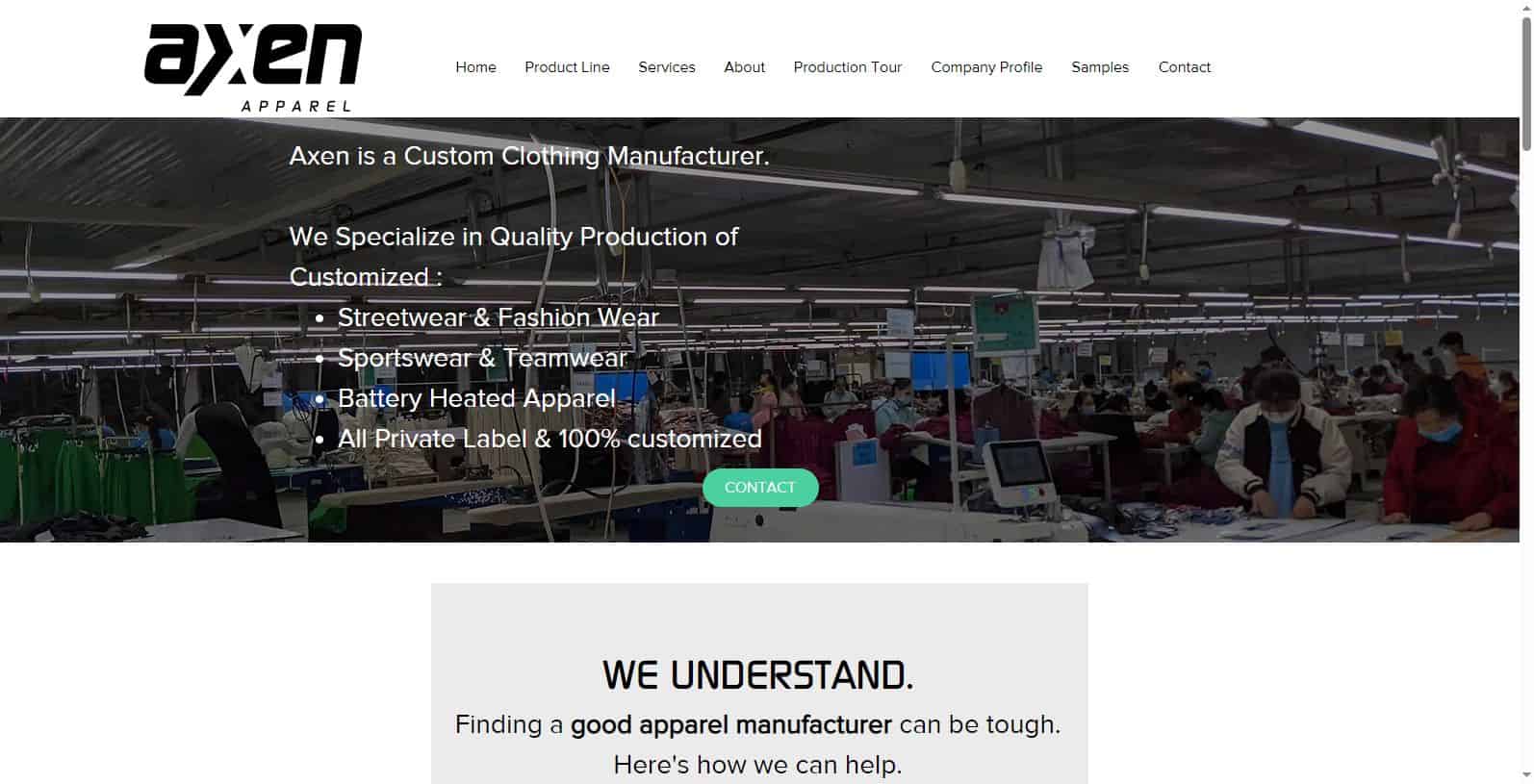 Axen Apparel-streetwear manufacturer los angeles