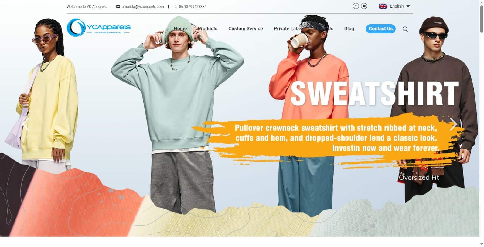 YC Apparels-hoodie vendor